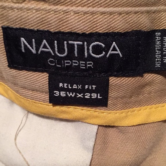 Tan Nautica Khakis - Picture 3 of 4